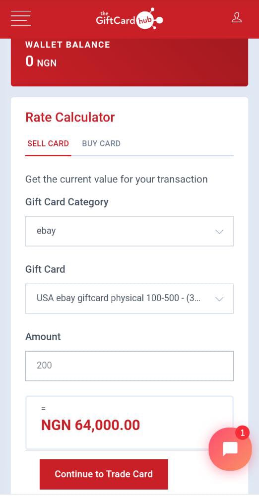 sell gift card in nigeria