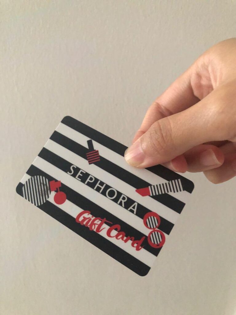 How to get a Sephora gift card discount￼