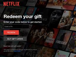 How to subscribe to Netflix with a gift card